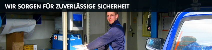 Wir sorgen für zuverlässige Sicherheit