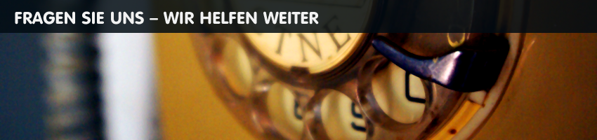 Fragen Sie uns – Wir helfen weiter